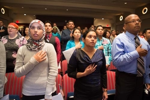 New U.S. Citizens Take Oath at DeVos Center